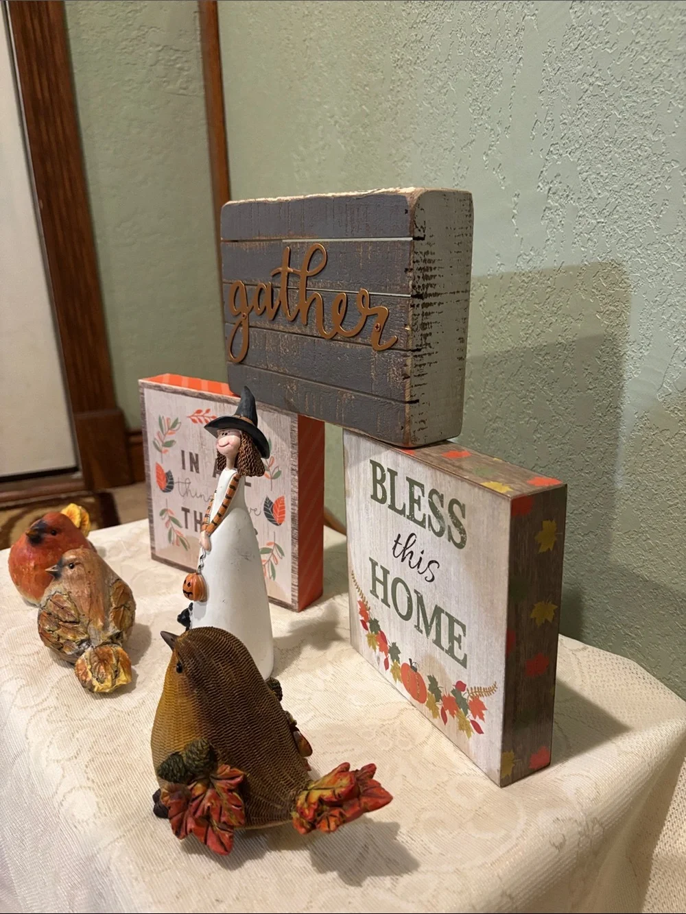 Gather & Bless Home Wall Decor Signs - fall decor